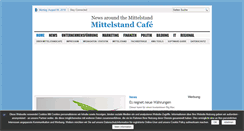 Desktop Screenshot of mittelstandcafe.de