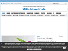 Tablet Screenshot of mittelstandcafe.de